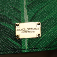 Dolce & Gabbana Bicolor Banana Leaf Print Miss Sicily Small Bag