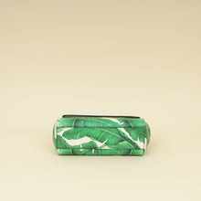 Dolce & Gabbana Bicolor Banana Leaf Print Miss Sicily Small Bag
