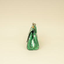 Dolce & Gabbana Bicolor Banana Leaf Print Miss Sicily Small Bag
