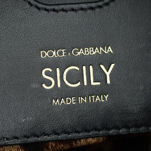 Dolce & Gabbana Black Elongated  Sicily Bag