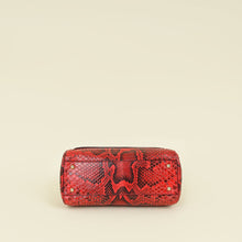 Dolce & Gabbana Red Python Sicily Medium Bag
