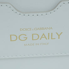 Dolce & Gabbana White Daily Logo Medium Tote Bag