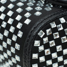 Dolce & Gabbana Black Sicily Crystal Embellished Top Handle Small Bag