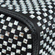 Dolce & Gabbana Black Sicily Crystal Embellished Top Handle Small Bag