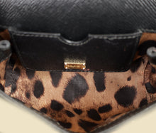 Dolce & Gabbana Black Dauphine Sicily Micro Bag