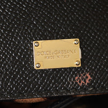 Dolce & Gabbana Black Dauphine Sicily Micro Bag