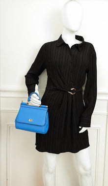 Dolce & Gabbana Royal Blue Sicily Small Bag