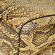 Dolce & Gabbana Beige Python Sicily Shopper Bag