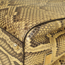 Dolce & Gabbana Beige Python Sicily Shopper Bag
