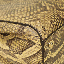 Dolce & Gabbana Beige Python Sicily Shopper Bag