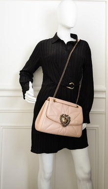 Dolce & Gabbana Powder Large Devotion Shoulder Bag