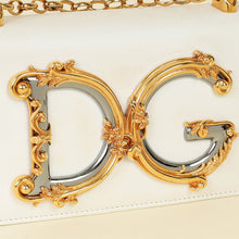 Dolce & Gabbana White DG Girl Phone Chain Bag