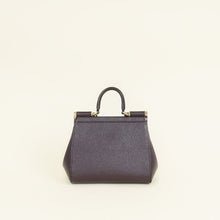 Dolce & Gabbana Dark Aubergine Dauphine Sicily Small Bag