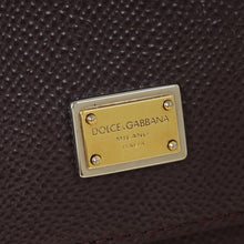 Dolce & Gabbana Dark Aubergine Dauphine Sicily Small Bag