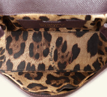 Dolce & Gabbana Dark Aubergine Dauphine Sicily Small Bag