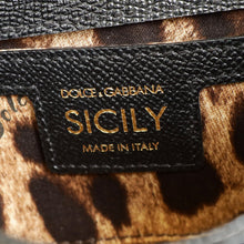 Dolce & Gabbana Black Small Miss Sicily East West Bag