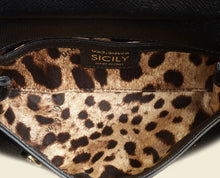 Dolce & Gabbana Black Small Miss Sicily East West Bag