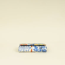Dolce & Gabbana Blue Multicolor Miss Sicily Von Majolica Print Dauphine Crossbody Chain Bag