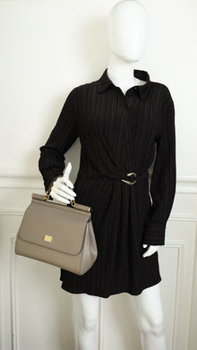 Dolce & Gabbana Gray Sicily Medium Bag