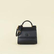 Dolce & Gabbana Black Mini Sicily 58 Shoulder Bag
