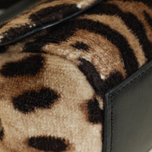 Dolce & Gabbana Tiger Multicolor Terry Cloth Mini Miss Sicily Top-Handle Bag