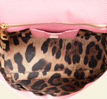 Dolce & Gabbana Pink Iguana Print Sicily Medium Bag