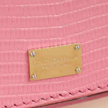 Dolce & Gabbana Pink Iguana Print Sicily Medium Bag