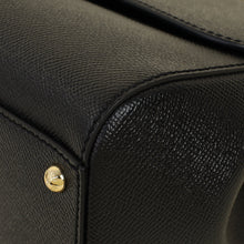 Dolce & Gabbana Black Sicily Bag with Scarf