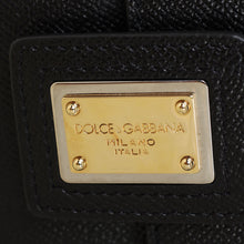 Dolce & Gabbana Black Sicily Bag with Scarf
