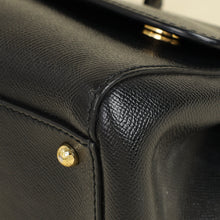 Dolce & Gabbana Black Dauphine Sicily Medium Bag