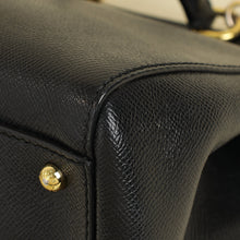 Dolce & Gabbana Black Dauphine Sicily Medium Bag