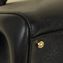 Dolce & Gabbana Black Dauphine Sicily Medium Bag