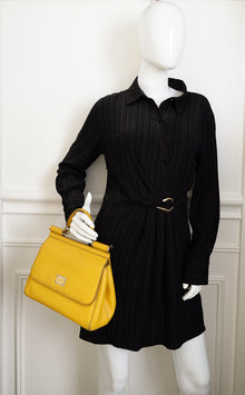 Dolce & Gabbana Yellow Sicily Medium Bag