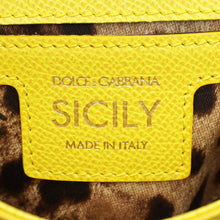 Dolce & Gabbana Yellow Elongated Sicily Small Bag
