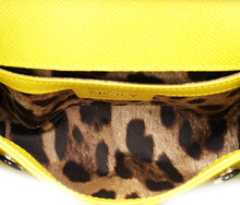 Dolce & Gabbana Yellow Elongated Sicily Small Bag