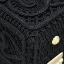 Dolce & Gabbana Black Cordonetto Lace "Dolce Bag"