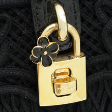 Dolce & Gabbana Black Cordonetto Lace "Dolce Bag"