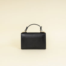 Dolce & Gabbana Black Iguana Print Lucia Bag