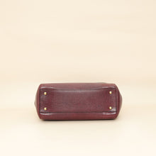 Dolce & Gabbana Burgundy Sicily Iguana Print Medium Bag