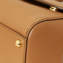 Dolce & Gabbana Brown Sicily Dauphine Medium Flap Bag