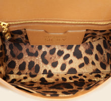Dolce & Gabbana Brown Sicily Dauphine Medium Flap Bag