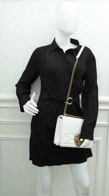 Dolce & Gabbana White Devotion Large Flap Chain Bag
