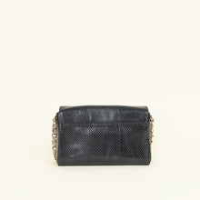 Dolce & Gabbana Black Millennials Python Flap Chain Bag