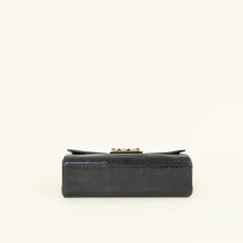 Dolce & Gabbana Black Millennials Python Flap Chain Bag