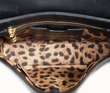 Dolce & Gabbana Black Millennials Python Flap Chain Bag