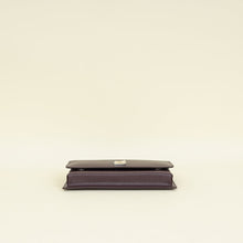 Dolce & Gabbana Burgundy Sicily Phone Chain Bag
