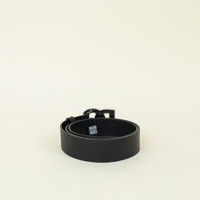 Dolce & Gabbana Black Crossover DG Buckle Belt 38