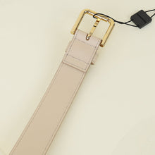 Dolce & Gabbana Beige DG Logo Belt 34