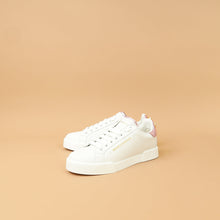 Dolce & Gabbana Bicolor Pearl-Detail Portofino Sneakers 37