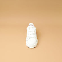 Dolce & Gabbana Bicolor Pearl-Detail Portofino Sneakers 37